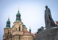 Jan Hus Statue, Prague, Czech Republic Royalty Free Stock Photo