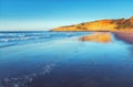 Jan Juc Beach, Great Ocean Road, Victoria, Australia, at sunrise