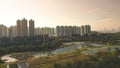 6 Jan 2023 the landscape of Wetland Park, hong kong Royalty Free Stock Photo