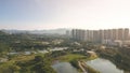 6 Jan 2023 the landscape of Wetland Park, hong kong Royalty Free Stock Photo