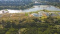 6 Jan 2023 the landscape of Wetland Park, hong kong Royalty Free Stock Photo