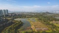 6 Jan 2023 the landscape of Wetland Park, hong kong Royalty Free Stock Photo