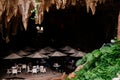 Cave cafe in Gangala valley, Gyukusendo, Naha, Okinawa Royalty Free Stock Photo