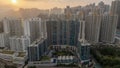 Jan 1 2024 Panorama cityscape of TKO Hong Kong city Royalty Free Stock Photo