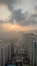 Jan 1 2024 Panorama cityscape of TKO Hong Kong city Royalty Free Stock Photo