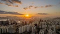 Jan 14 2024 panoramic view of Kowloon from Ping Shan