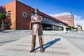 Jan Perner statue, Main railway station National cultural landm