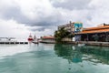 Pointe-a-Pitre, Guadeloupe, FWI - The harbor Royalty Free Stock Photo