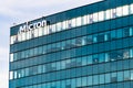 Jan 3, 2020 San Jose / CA / USA - Micron headquarters in Silicon Valley; Micron Technology, Inc. is an American producer of Royalty Free Stock Photo