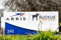 Jan 27, 2020 Sunnyvale / CA / USA - Ruckus Networks and Arris International Limited headquarters in Silicon Valley; Arris and