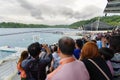 Jan 27,2018 Tourists enjoy dolphin show at Ocean Adventure, Subic