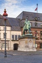 Statue of Jan Wellem, Dusseldorf, Germany Royalty Free Stock Photo