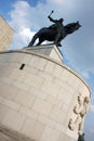 Jan Zizka statue and museum in Prague