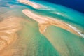 Jandia Peninsula, Risco del Paso, Playas de Sotavento and Laguna de Sotavento, Fuerteventura, Canary Islands, Spain, Atlantic,