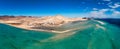 Jandia Peninsula, Risco del Paso, Playas de Sotavento and Laguna de Sotavento, Fuerteventura, Canary Islands, Spain, Atlantic,