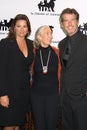 Jane Goodall,Pierce Brosnan,Shae Royalty Free Stock Photo
