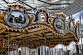 Jane's Carousel restored to its original beauty and to be found Royalty Free Stock Photo