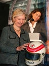 Janet Guthrie and Julie Foudy