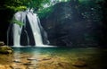 Janets Foss Waterfall - Long Exposure