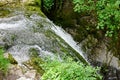 Janet`s Foss Waterfall and Gordale Beck, near Malham Cove, Yorkshire Dales, England, UK Royalty Free Stock Photo