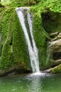 Janet`s Foss waterfall in the Yorkshire Dales. Royalty Free Stock Photo