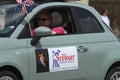 Janet Stewart Nebraska Attorney General car in a parade in small town America