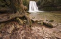 Janets Foss waterfall,Malham Royalty Free Stock Photo