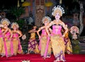 Janger dance. Ubud. Indonesia