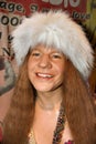 Janis Joplin wax statue. Royalty Free Stock Photo