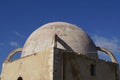 Janissaries Mosque. Old Ottoman Mosque in The Venetian Port of Chania, Greece