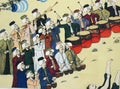 Janissary band performing, Ottoman painting