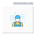 Janitor color icon