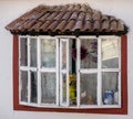 Janitzio window Royalty Free Stock Photo
