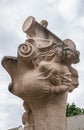 Janneke Statue on Brug der Keizerlijke Geneugten, Ghent, Belgium