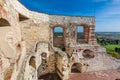 Janowiec Castle. Ancient ruins. Renaissance castle built in between 1508Ã¢â¬â1526. In Janowiec, Poland Royalty Free Stock Photo