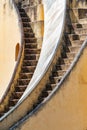 Jantar Mantar, an astronomical park in Jaipur, Rajasthan, India. Royalty Free Stock Photo