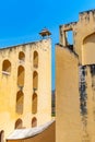 Jantar Mantar, an astronomical park in Jaipur, Rajasthan, India. Royalty Free Stock Photo