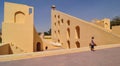 Jantar Mantar in Jaipur, India Royalty Free Stock Photo