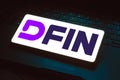 January 22, 2024, Brazil. The Donnelley Financial Solutions, Inc. (DFIN) logo is displayed on a