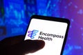 January 3, 2022, Brazil. In this photo illustration, the Encompass Health Corporation logo seen displayed on a smartphone screen
