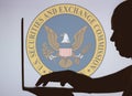 January 24, 2024, Brazil. The U.S. Securities and Exchange Commission (SEC) logo is seen in the Royalty Free Stock Photo