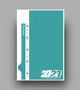 2023 January Calendar Happy New Year Template Design