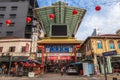 Entrance gate of petaling street, a Chinatown located in Kuala Lumpur, Malaysia. In the late 19th and early 20th