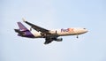 FedEX cargo aircraft Royalty Free Stock Photo