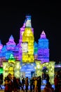 January 2015 - Harbin, China - International Ice and Snow Festival