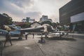 An American A-37 Dragonfly on display in the War Remnants Museum in Ho Chi Minh City Vietnam Asia Royalty Free Stock Photo