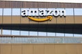 January 15, 2023 Iasi Romania. Amazon Development Research Center, the world's largest American e-commerce company