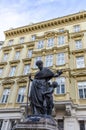 Joseph`s Fountain on Graben Street in Vienna