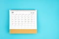 January 2024, Monthly desk calendar for 2024 year