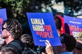 January 27, 2019 Oakland / CA / USA - `Kamala Harris for the people` sign at the Kamala Harris for President Campaign Launch Rally